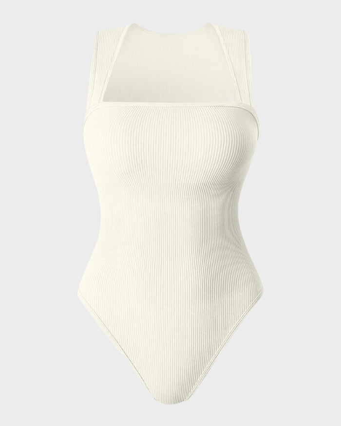Sleeveless Tummy Control Tank Tops Bodysuits