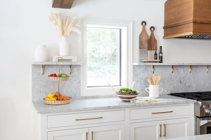 Small Leather Handle Board - Madison's Niche