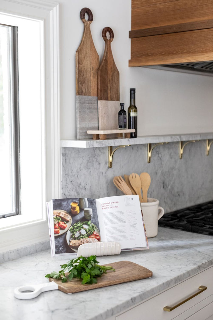 Small Leather Handle Board - Madison's Niche