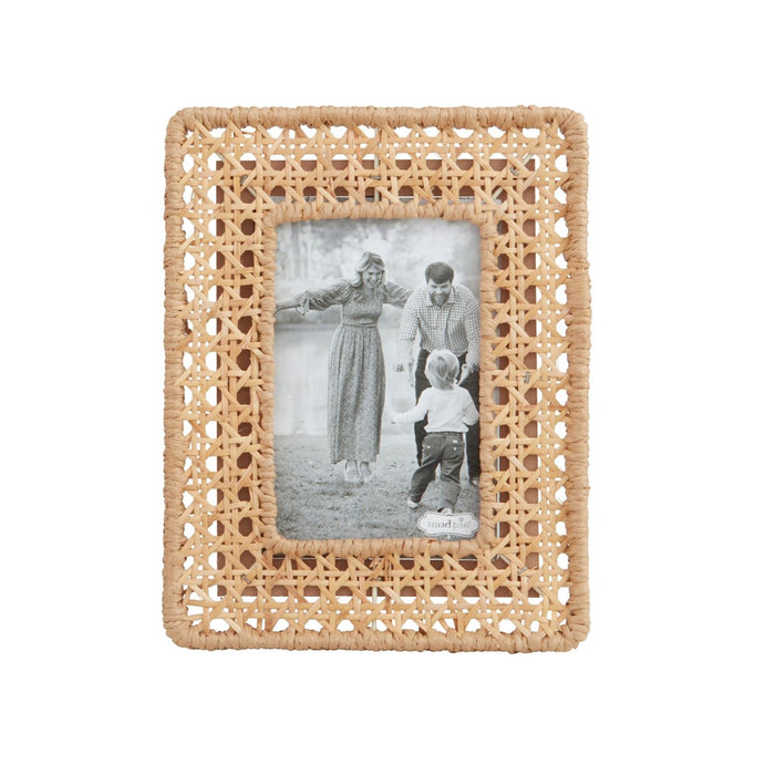 Small Woven Cane Frame - Madison's Niche