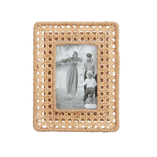 Small Woven Cane Frame - Madison's Niche
