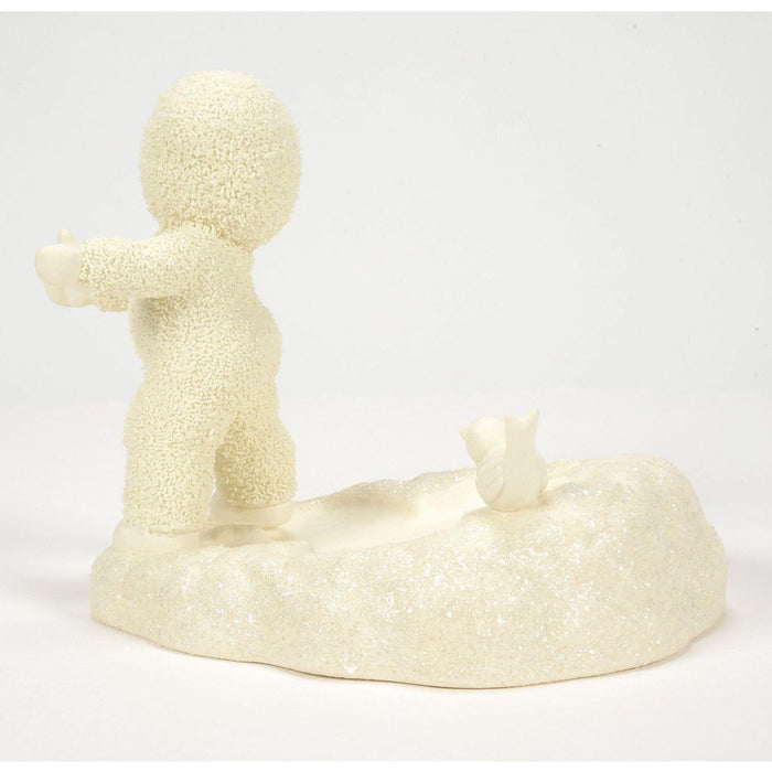 Snowbabies Making A Snow Angel Figurine