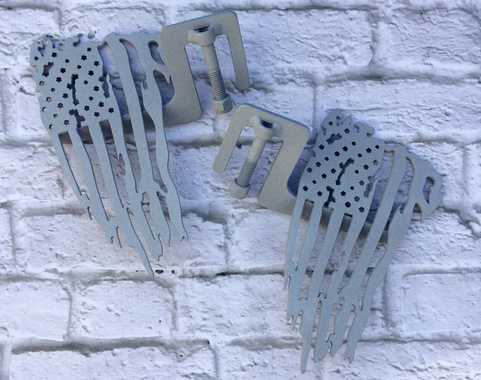 Solid color America flag foot pegs for Wrangler & Gladiator PPE Offroad