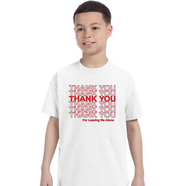Daily_Deal_Shirts T-Shirts, Youth / XS / White Solo Shopper