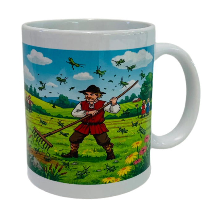 St Urho coffee mug