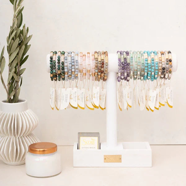 Stacking Bracelet in Amazonite - Madison's Niche
