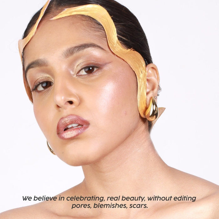 Starry Night Pearly - Glow Liquid Highlighter: For Medium Skin Tone (Nebula) - House Of Makeup
