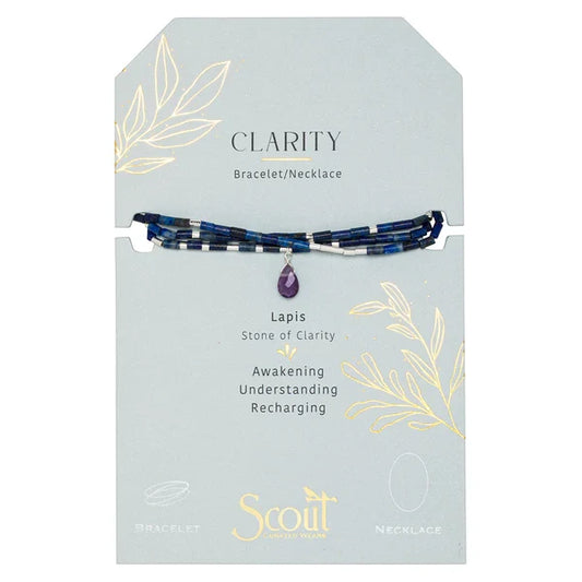 Stone of Clarity Teardrop Wrap - Madison's Niche