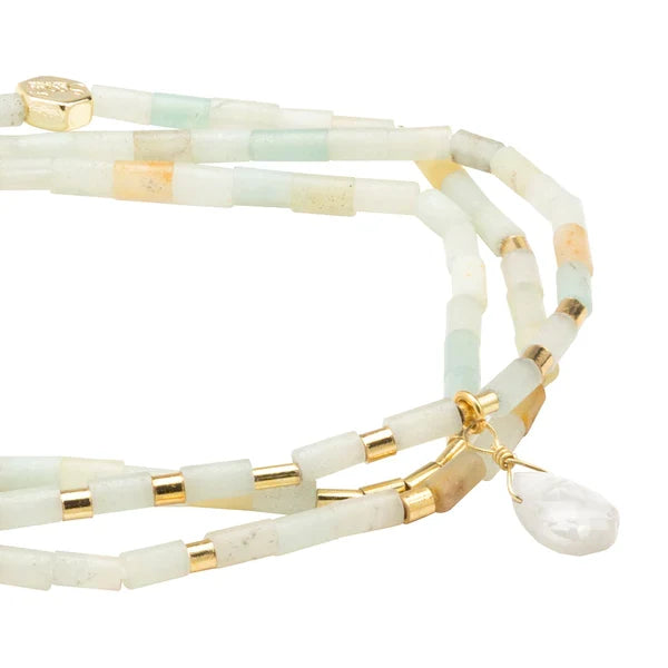 Stone of Courage Teardrop Wrap - Madison's Niche