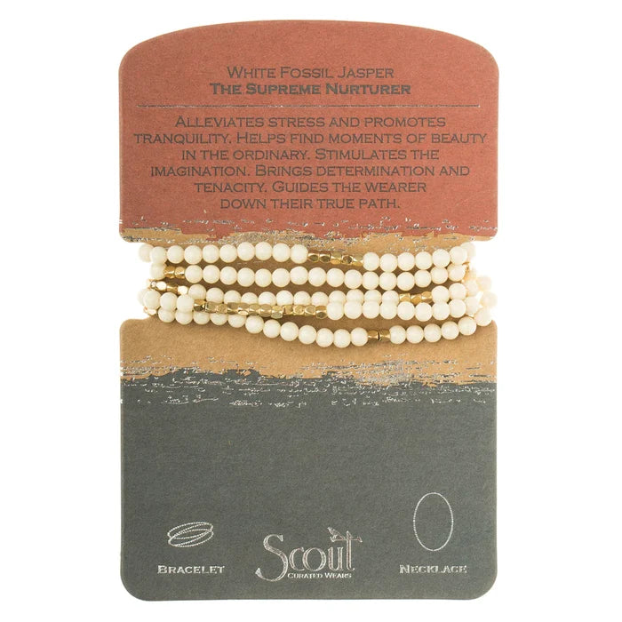 Stone Wrap - White Fossil - Madison's Niche
