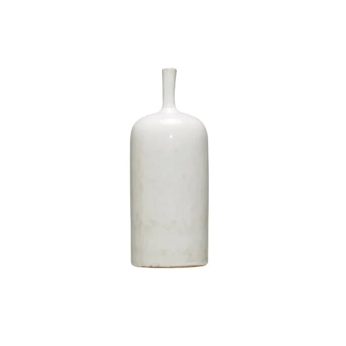 Stoneware Vase With Glaze - Madison's Niche