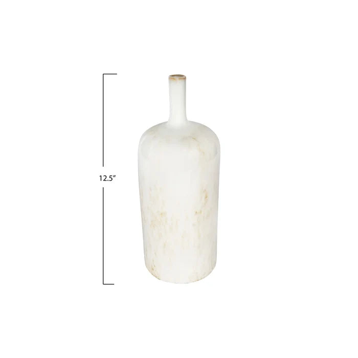 Stoneware Vase With Glaze - Madison's Niche