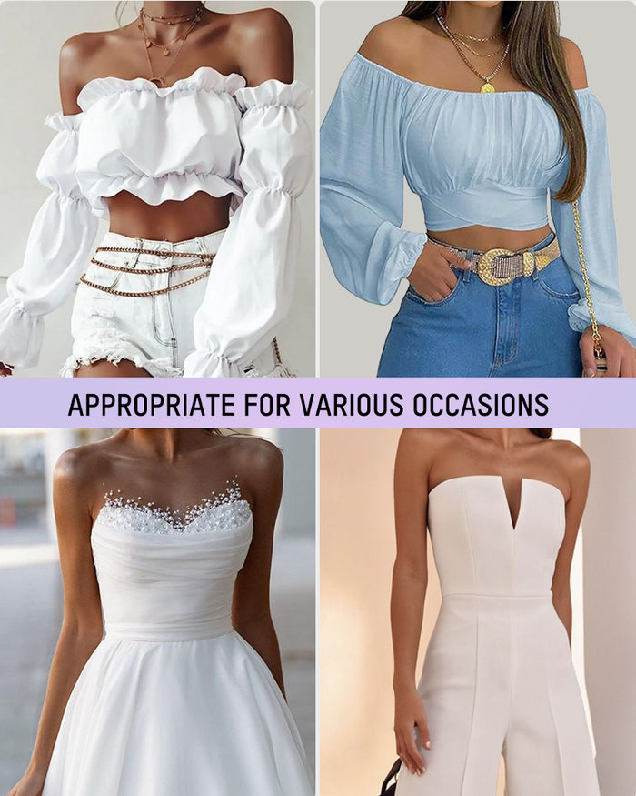 Strapless Anti-Slip Full Coverage Bandeau Bra