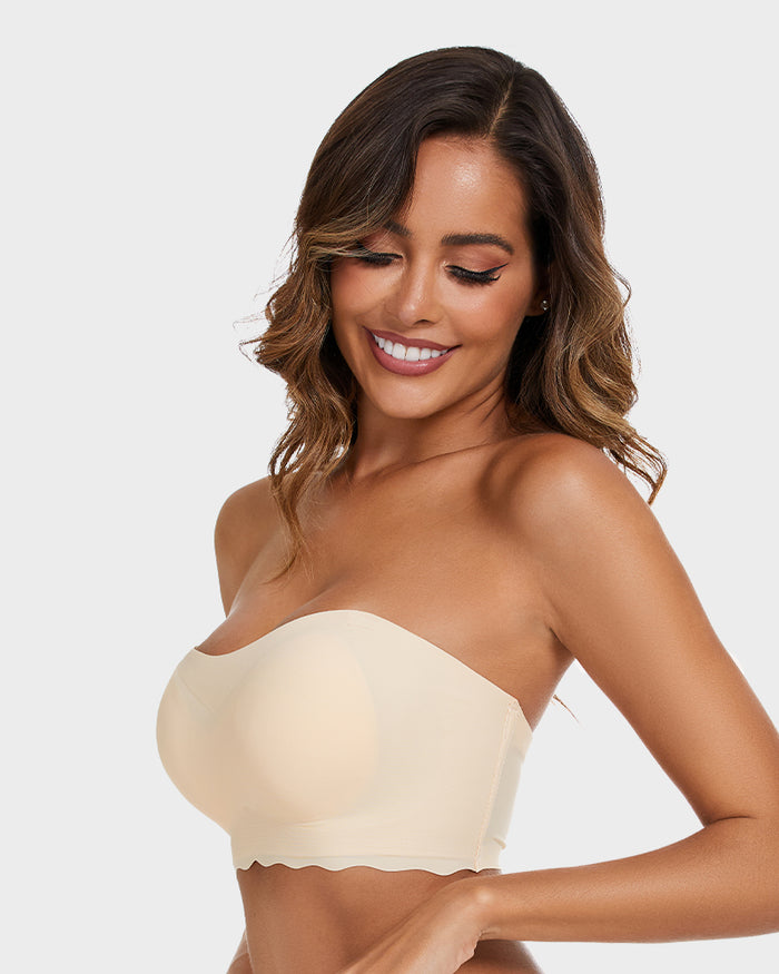 Strapless Invisible Push Up Bra