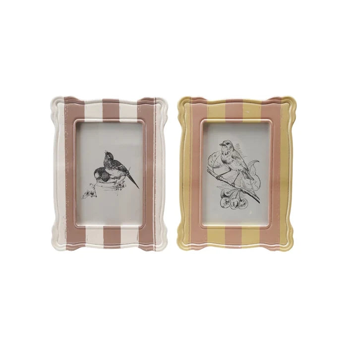 Striped Photo Frame - Madison's Niche