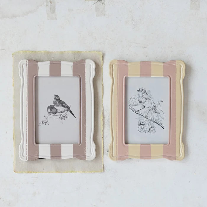 Striped Photo Frame - Madison's Niche