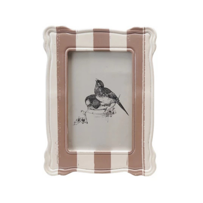 Striped Photo Frame - Madison's Niche