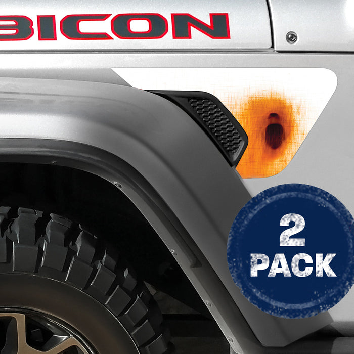 Stuck Inside 2pc Vinyl Fender Decal