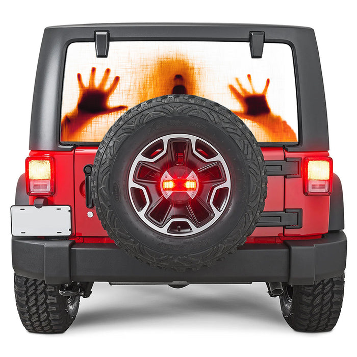 Stuck Inside Rear Window Decal
