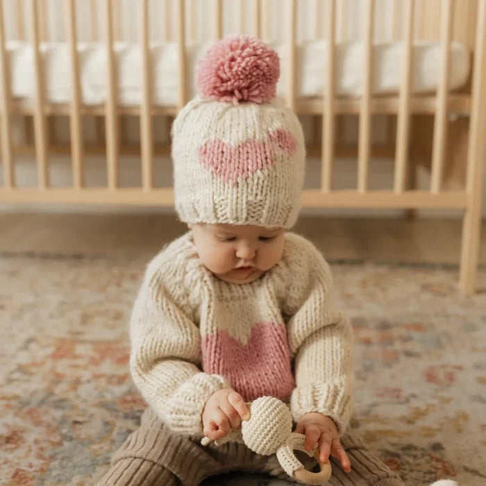 Sweetheart Crew Neck Sweater - Madison's Niche