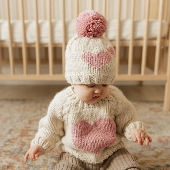 Sweetheart Crew Neck Sweater - Madison's Niche