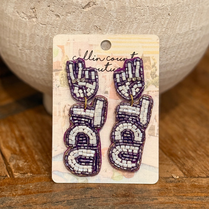 TCU Earrings