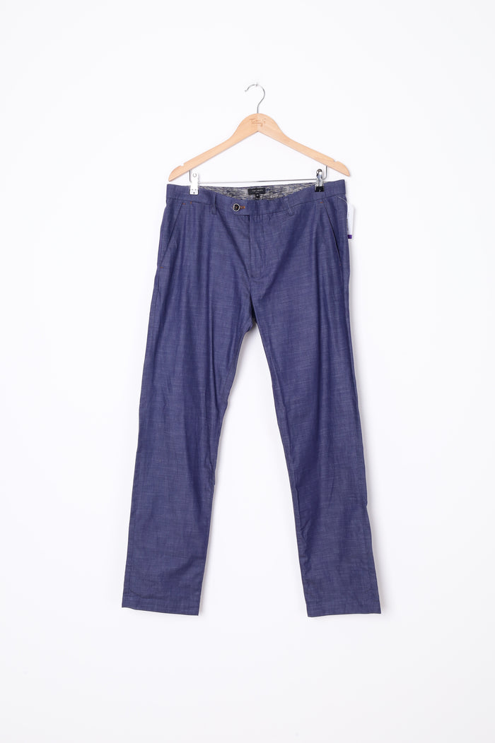 Ted Baker Mens Blue Pants Size 36
