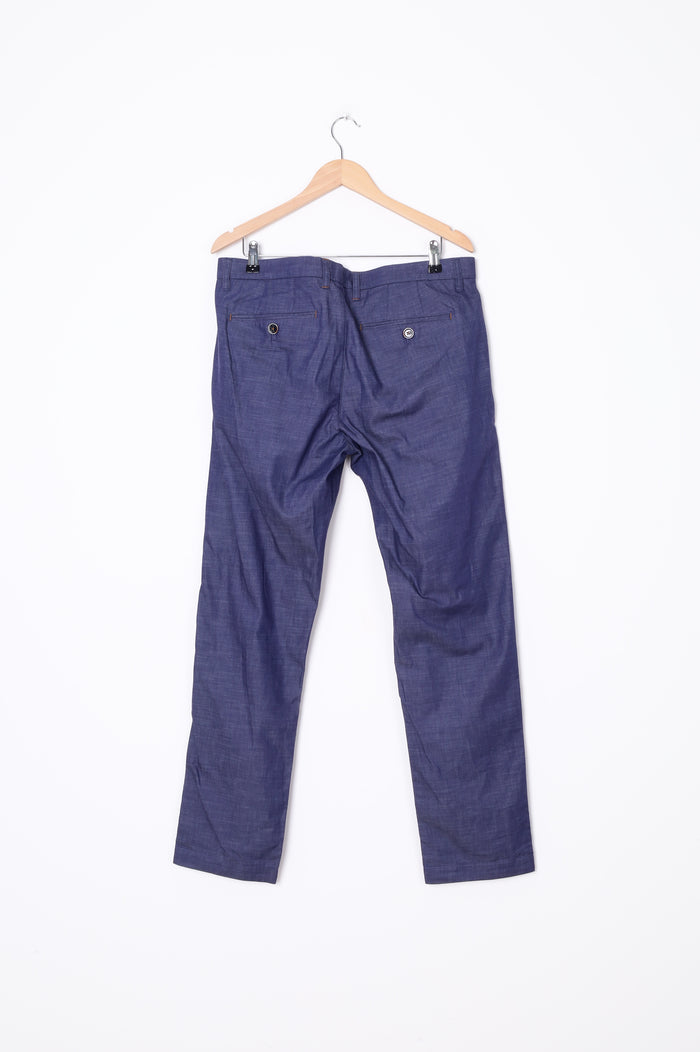 Ted Baker Mens Blue Pants Size 36