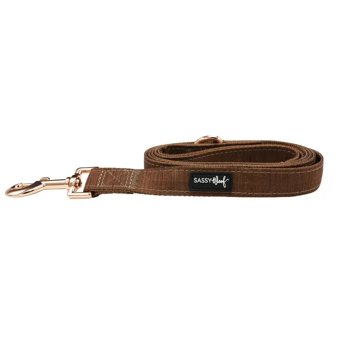 Teddy Fabric Leash - Madison's Niche
