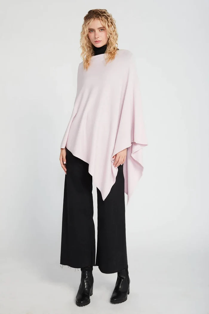 Terri Triangle Poncho in Lavender - Madison's Niche