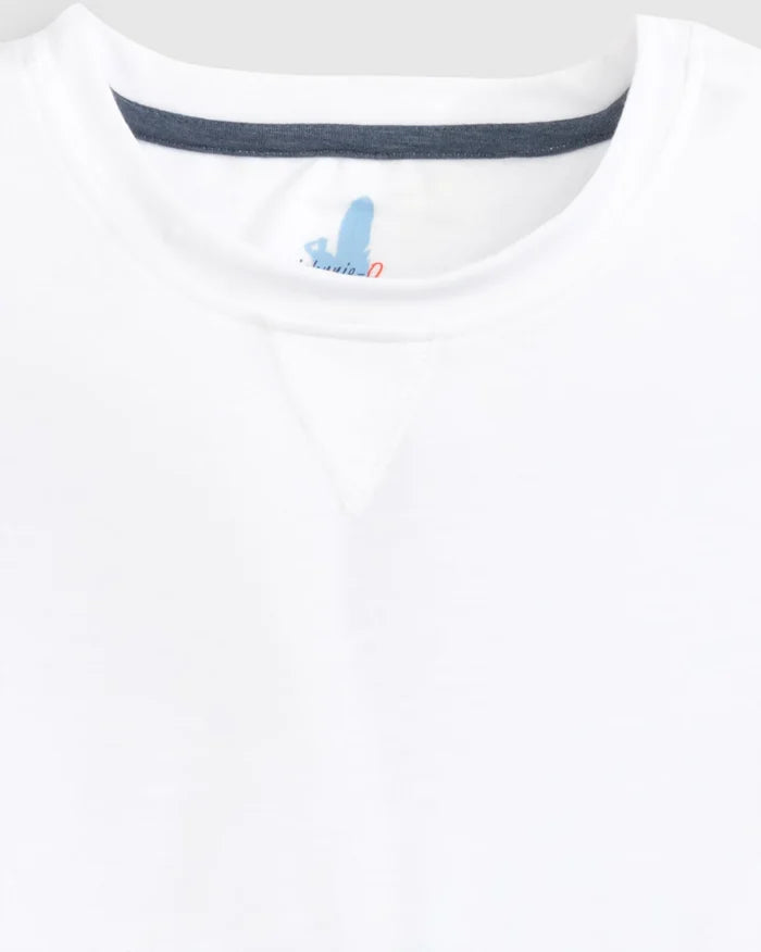The Course Performance T-Shirt in White - Madison's Niche