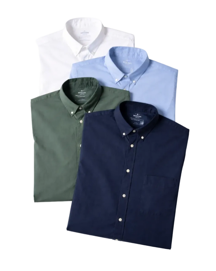 The Saint James Poplin Shirt - Light Blue