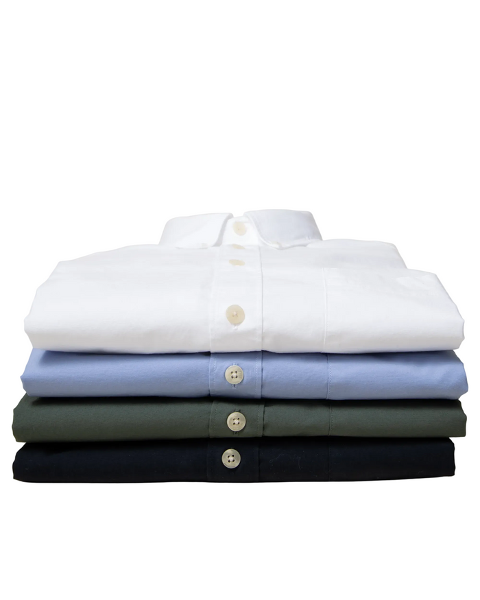 The Saint James Poplin Shirt - Thyme