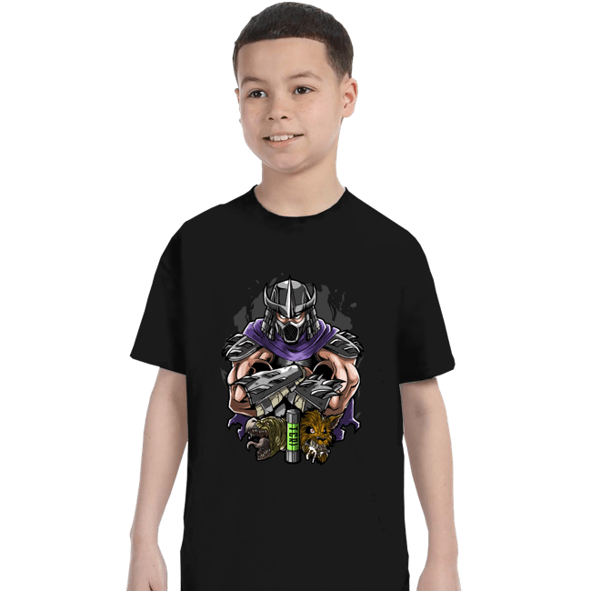 Secret_Shirts T-Shirts, Youth / XS / Black The Shredder Of Brothers