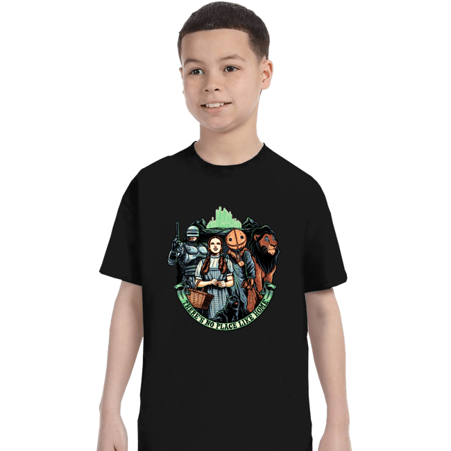 Daily_Deal_Shirts T-Shirts, Youth / XS / Black There's No Place Like Home