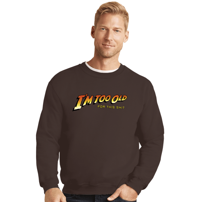 Crewneck Sweater, Unisex / Small / Dark Chocolate