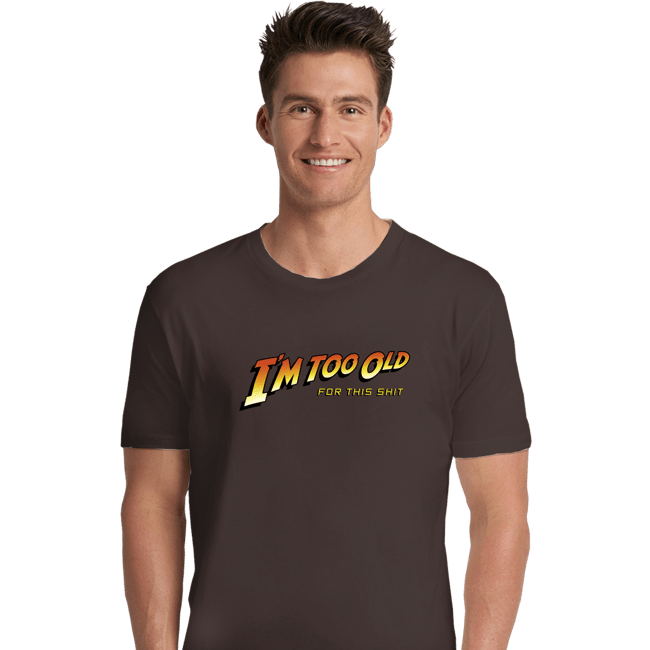 Premium Shirts, Unisex / Small / Dark Chocolate