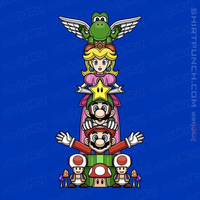 Secret_Shirts Magnets / 3"x3" / Royal Blue Totem Of Heroes
