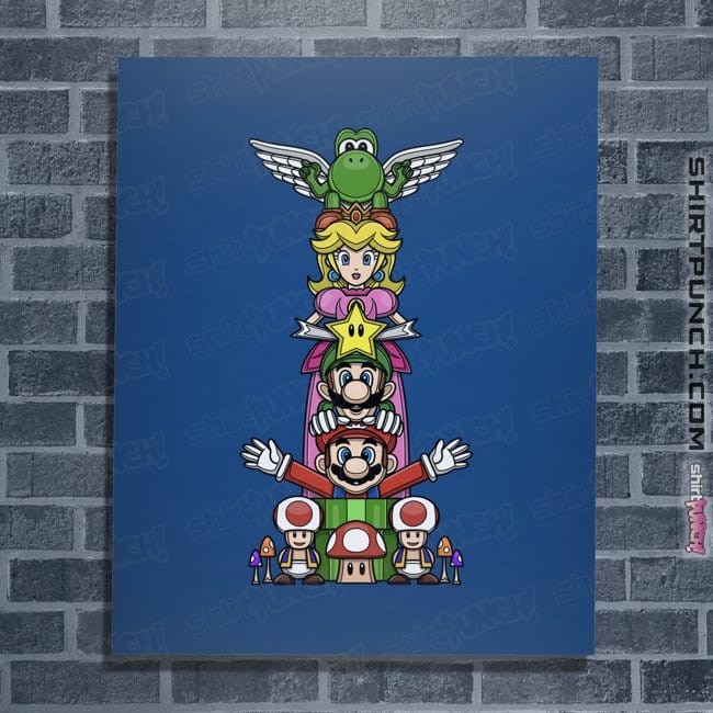 Posters / 4"x6" / Royal Blue