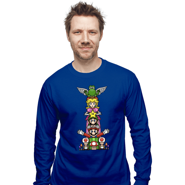 Long Sleeve Shirts, Unisex / Small / Royal Blue