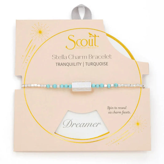 Tranquility Stella Bracelet in Turquoise Silver - Madison's Niche