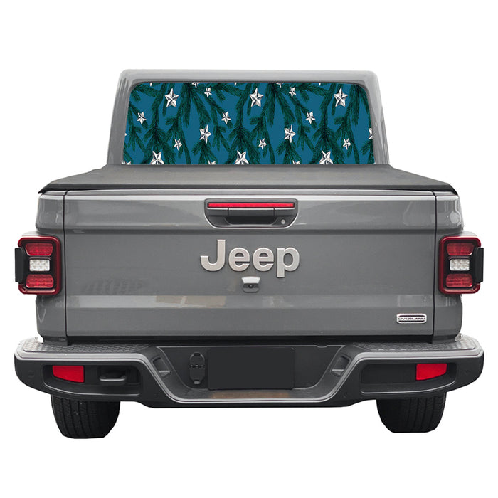 Tree Stars Rear Window Decal