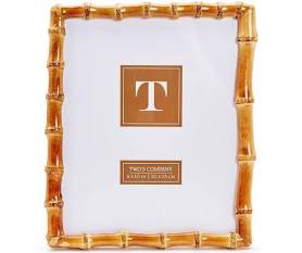 Two's Company Natural Bamboo Frame.