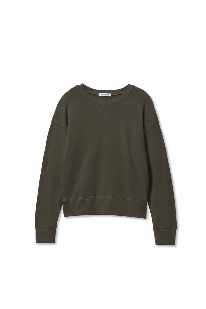 Tyler French Terry Pullover Sweatshirt - Dark Olive