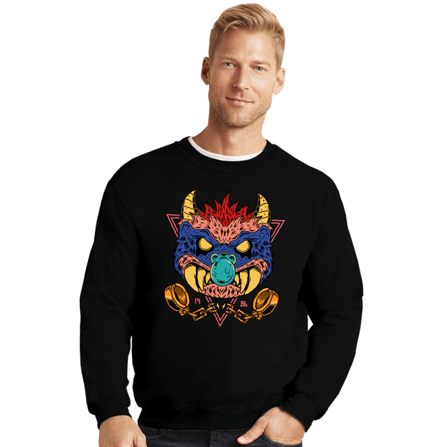 Crewneck Sweater, Unisex / Small / Black