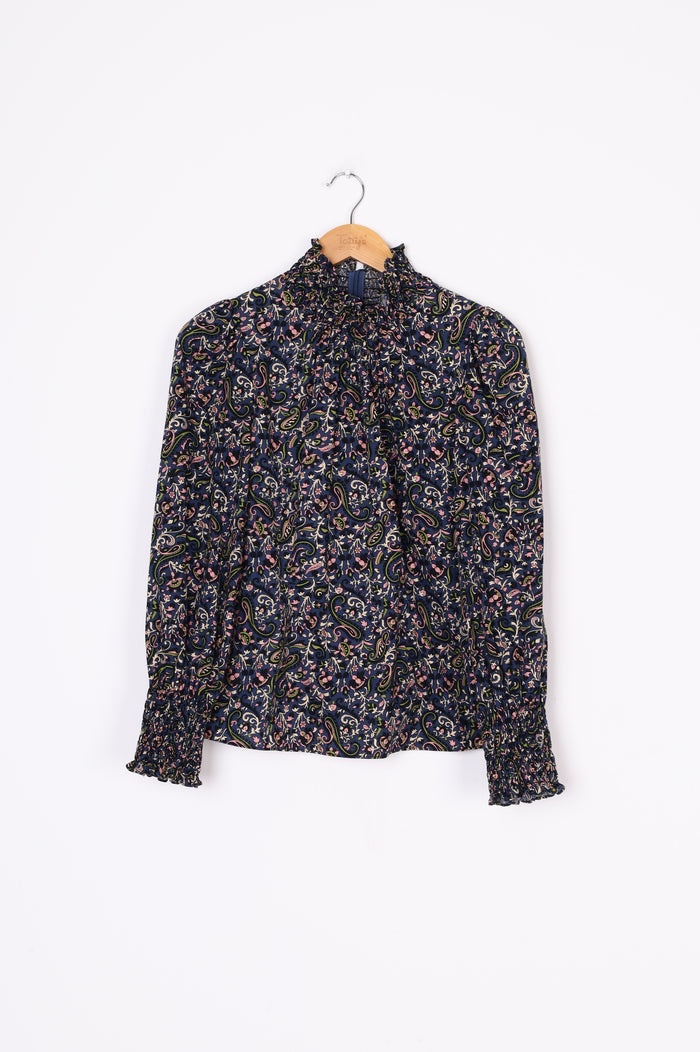 Veronica Beard Womens Blue Blouse Size 6