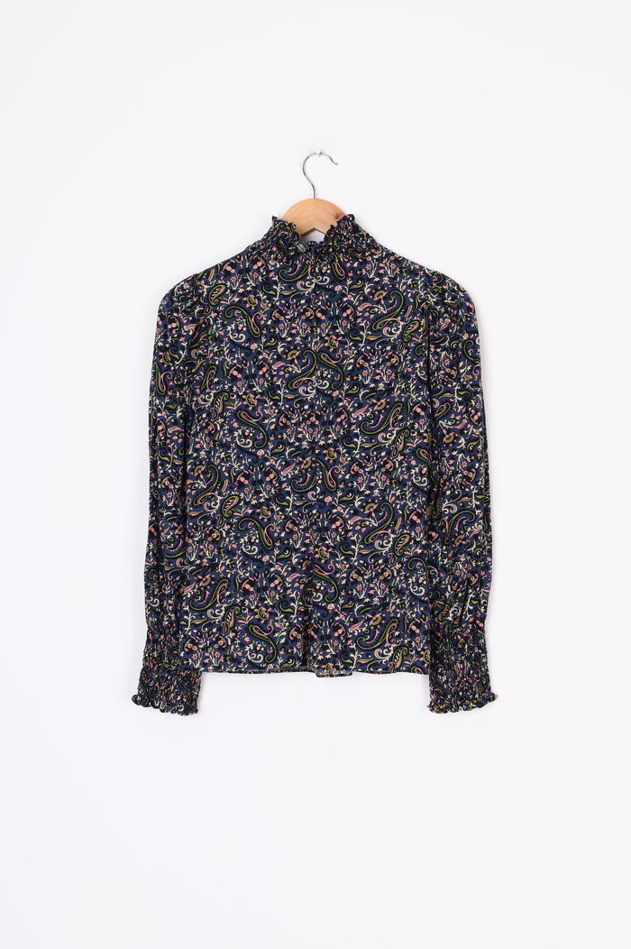 Veronica Beard Womens Blue Blouse Size 6
