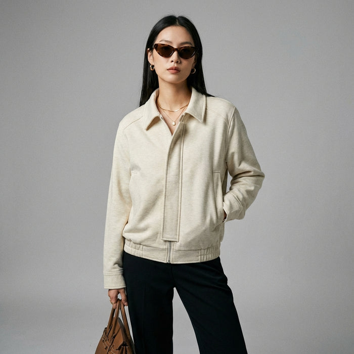 Veste rétro simple et polyvalente - Koreanxwear - Taille M