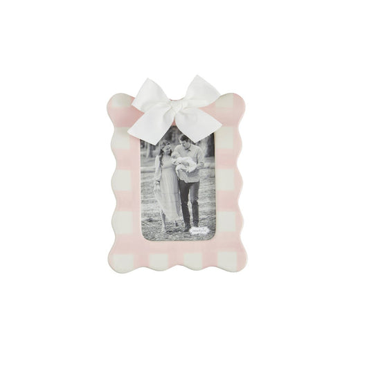 Vertical Pink Bow Frame - Madison's Niche