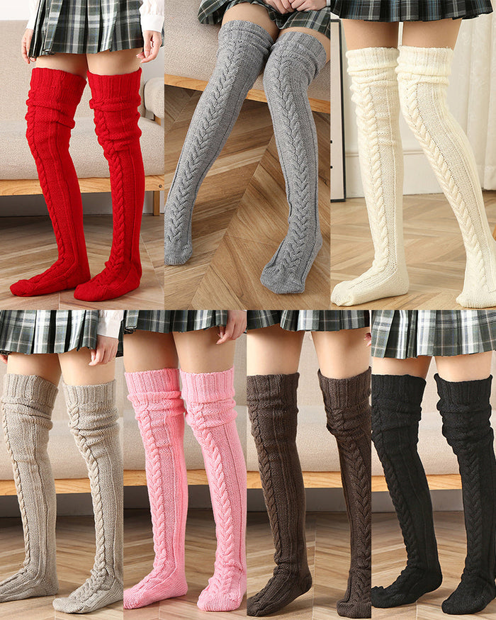 6Pcs（white+black+red+pink+grey+lightgrey） / 33inch/85cm